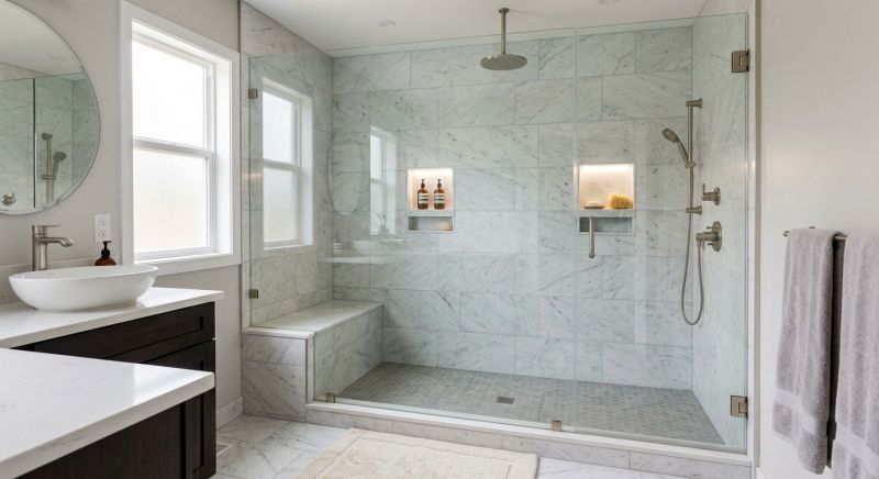 Shower Remodeling project example